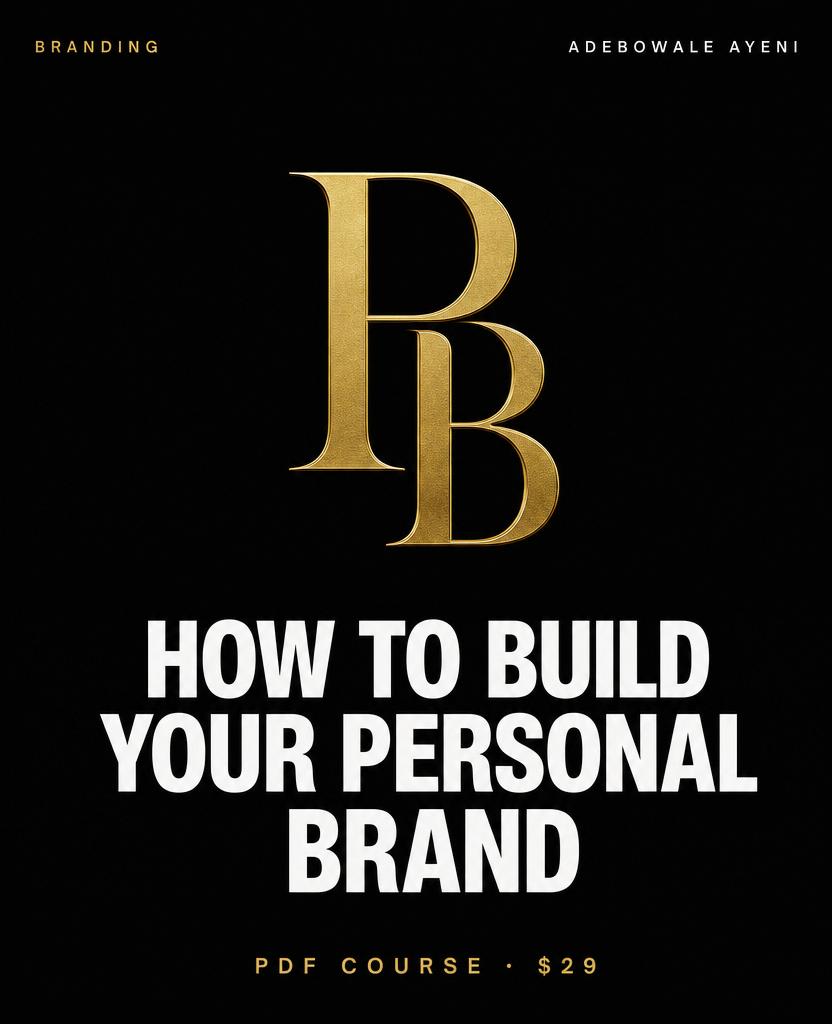 How to Build Your Personal Brand