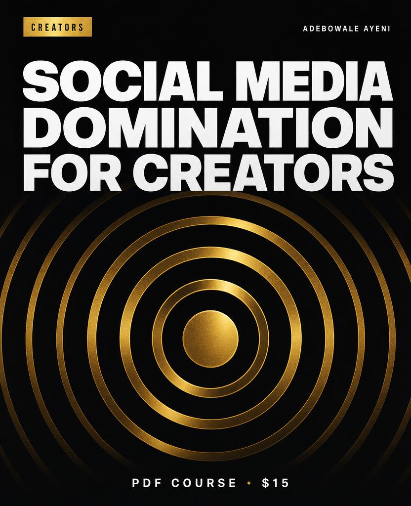 Social Media Domination for Creators